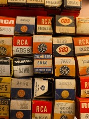 Lot of 40 GE Rca Philco Sylvania Raythoeon WESTINGHOUSE Vacuum TUBES