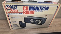 VINTAGE Concept 2000 #616E CB Monitron Radio Receiver P.A. AM Radio Morse Code