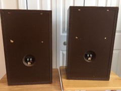 Vintage Avid Model 100 Floor Bookshelf Two-Way Audiophile Speakers Made in US