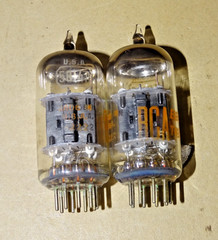 Pair, RCA Radiotron Type 5814A Radio/Audio Tubes, NOS