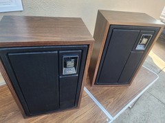 ALLEGRO 3000 by Zenith HOME STEREO SPEAKERS vintage — LOCAL PICK UP SAN JOSE,CA