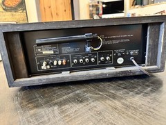 Kenwood KT-7500 AM-FM Stereo Tuner Silver Face w/ Wood Case