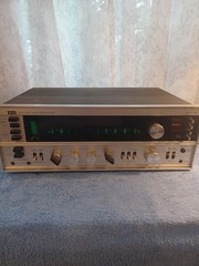 Bic Lux Corp 71/3R Stereo Receiver, Powers Up, Parts Or Repair, Read