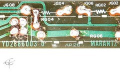 Marantz 4230 4270 & more Slider Potentiometer Board YD2886003 Balance Tone