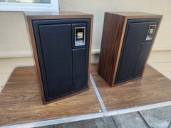 ALLEGRO 3000 by Zenith HOME STEREO SPEAKERS vintage — LOCAL PICK UP SAN JOSE,CA
