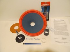 12″ BLUE CONE Recone Kit for Cerwin Vega 12 Woofers, most models made to order!