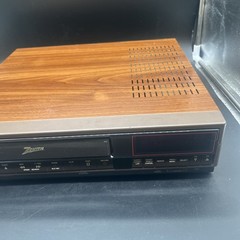 Zenith Vintage VCR VHS Player VRE205 Working No Remote Brown Wood Grain Tested/W