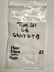 Tung-Sol 6SN7GTB Vacuum Tube Side Getter Tested 3300/3300 Strong USA