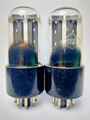 2 pcs NEW 6N8S / 6SN7/ 1578 Foton tubes Matched Pair Same Date 05.1964