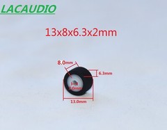 1PCS Pinch roller for most cassette decks and boombox 13x8x2mm Sony Sharp Sanyo