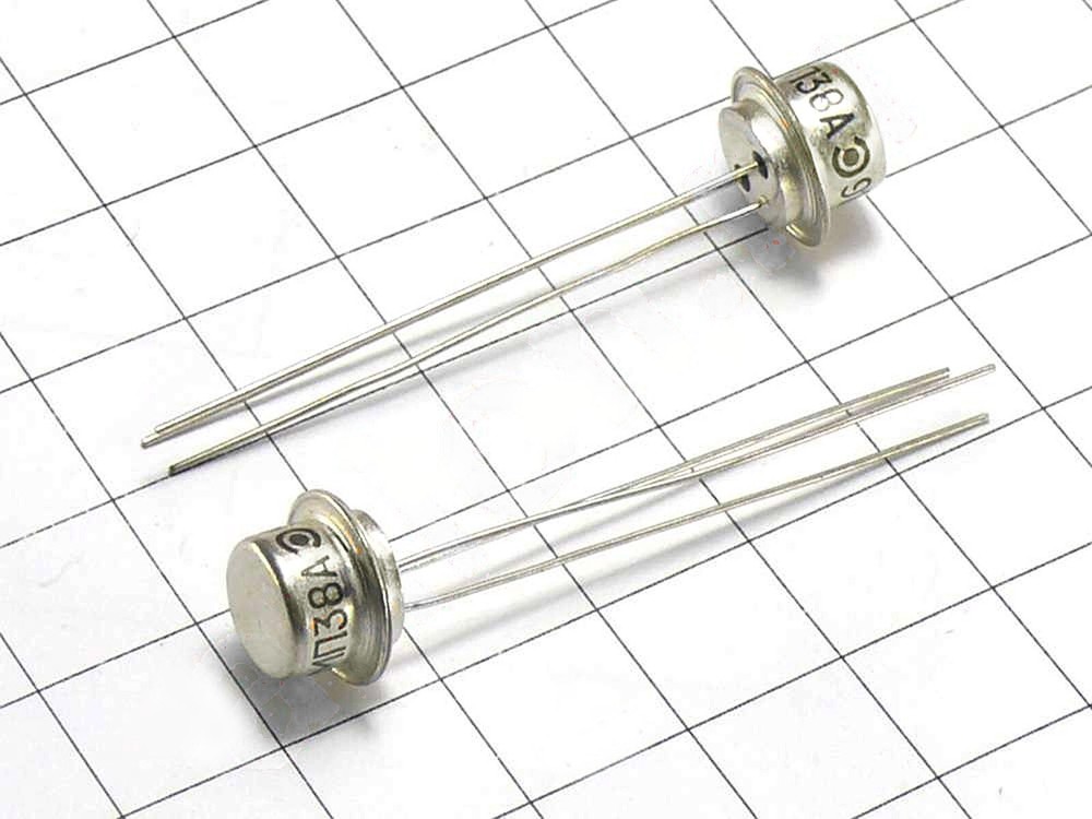 6pcs Germanium Transistor NPN MP38A ~ 2SD195, 2SD33, OC75 Tone Bender USSR