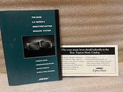 OEM Bose 4.2 Series II Speaker System Owners Guide Manual Original NOT COPY Plus