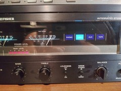 Tested & Working Fisher CA-880 Amplifier 100w 8Ohms & Matching Tuner FM-660 NICE