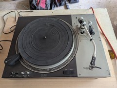 Technics SP-110Turntable w/ Shure SME-3009 II Arm & Shure V-15Type III Cartridge