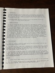 Audio Research Model M-100 Power Amplifier Owner’s Manual Original OEM