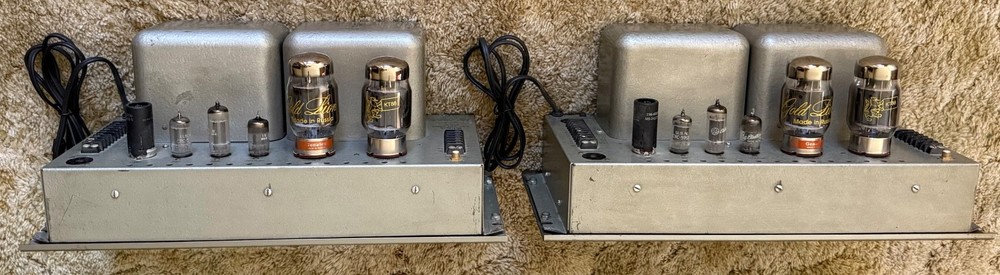 Pair McIntosh MI-75 Mono Tube Power Amplifiers, Consecutive serial #