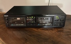 Philips FC567 Dual Logic Auto Reverse Cassette Deck TESTED, Working Order