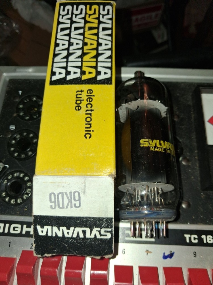 1 Strong new in the Box Sylvania 6KD6 tube #A22