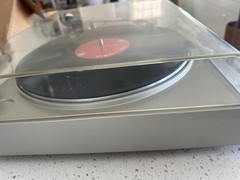 Sansui FR-D3 Turntable Vintage with Hood – Tested- Works Excellent (EZS004498)