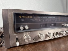 Vintage KENWOOD KR-6060 AM FM Stereo Tuner Amplifier Receiver TESTED (READ)