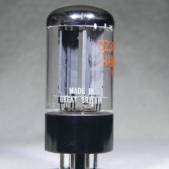 Mullard (HAMMOND Label) GZ34/5AR4 OO-Getter Rectifier UK f32 B5E4 4 Notch Strong