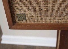 Acoustic Research AR2a Unfinished Pine Cabinets Perfect Working Condition