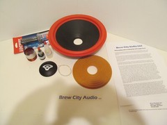 10″ Recone Kit ribbed cone for Cerwin Vega AT10 At-10 ATW10 woofer