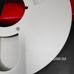 BASF 2x 10.5″ 1/4″ Empty Tape Reels For Reel To Reel Tape Recorders（ Frosted ）