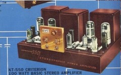 Lafayette KT-550 amplifier rebuild restoration Capacitor Kit repair instruction