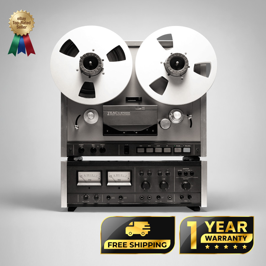 TEAC A-6700DX Vintage Reel To Reel – Professionally Restored – 1-Year Warranty