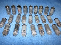 6AU6 TESTED Lot 25pcs Pentode Tubes TV Audio Pre-Amp HAM
