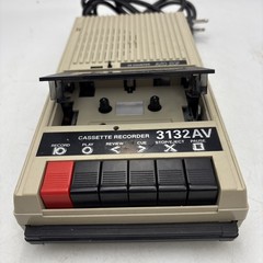 Vintage Califone Portable Cassette Player Recorder 3132AV