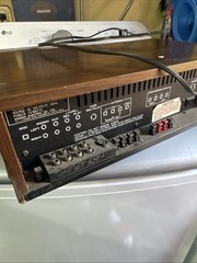 Tested Lights Up, Works Vintage Sansui 221, AM/FM Stereo Receiver