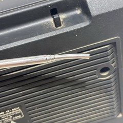 Vintage Realistic 12-650A AM/FM Radio Receiver – Long Antenna – WORKS!