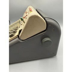 Vintage Monroe CSA-10 Mechanical Calculator Electric Adding Machine Cord & Cover