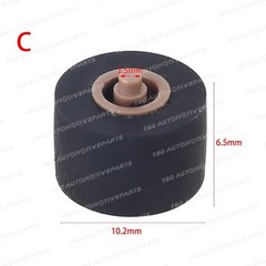 4PC/Set Tape Recorder Pinch Roller for Sony Akai Pioneer Cassette Pulley Player