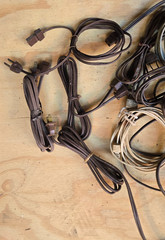 Vintage TV & Radio Cheater Cords – Lot of 24+ – For Collectors & Restorers
