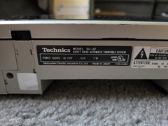 Technics SL-J2 Linear Tracking Turntable Serviced W/Audio Technica Cart!!