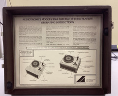 Vintage AudioTronics Model 304A Turntable – Speeds: 16, 33, 45, 78