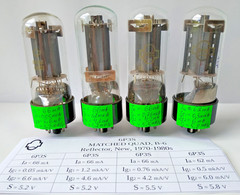 8x 6P3S = 6L6, 6L6GT, 6L6GC, 5881 Tetrode Soviet Tube MATCHED YEAR 01/1973 NEW
