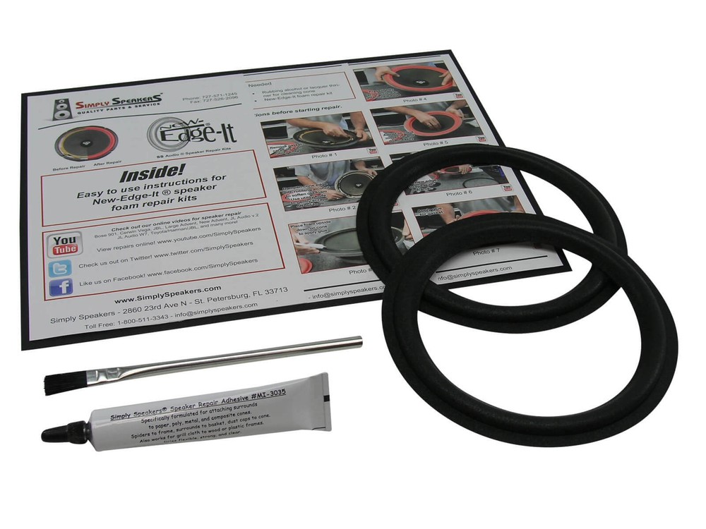 Epicure 1.0 Epicure 2.0 Epicure 3.0, 6.5″ Speaker Foam Repair Kit FSK-628 (PAIR)