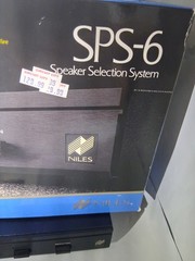 NILES SPS-6 SPEAKER SELECTOR SYSTEM.