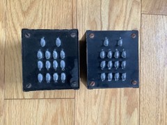Pair Amertran Silcor J-871 Single ended or p/p Output Transformer 4k /5k