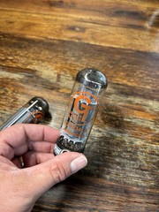 PAIR GT-E34-LS / EL34 / 6CA7 GROOVE TUBES AMPLIFIER POWER TUBES TESTED