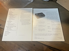 ADVENT MODEL 201 CASSETTE TAPE DECK / OWNER MANUAL / EXCELLENT CONDITION /