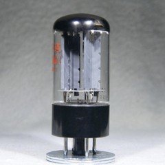 Mullard (HAMMOND Label) GZ34/5AR4 OO-Getter Rectifier UK f32 B5E4 4 Notch Strong