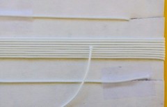 12-ft Dial Cord String BRAIDED for Vintage Tube Radio Tuner 0.040″ (1.0mm) White