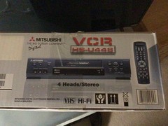 New in the Box. Mitsubishi HS-U448 VCR