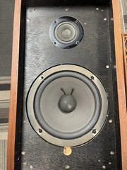 Pioneer CS-44 speakers 2 way fully functional EC original walnut cabinets