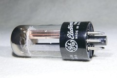 NOS/NIB GE GZ34/5AR4 O-Getter Rectifier Vacuum Tube Made in USA 1961
